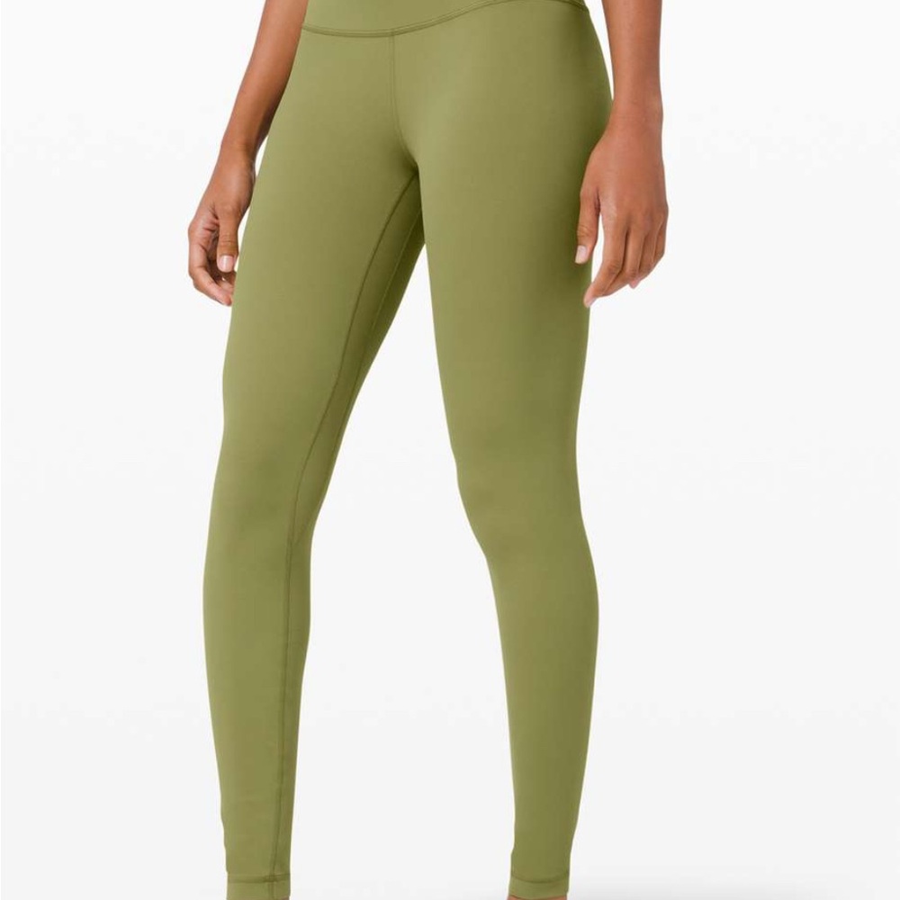 Lululemon align leggings bronze green